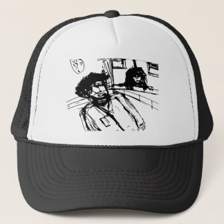 WAITING ROOM SVG TRUCKER HAT