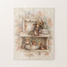 Waiting Witches Jigsaw Puzzle
