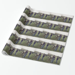 Waiting Wrapping Paper