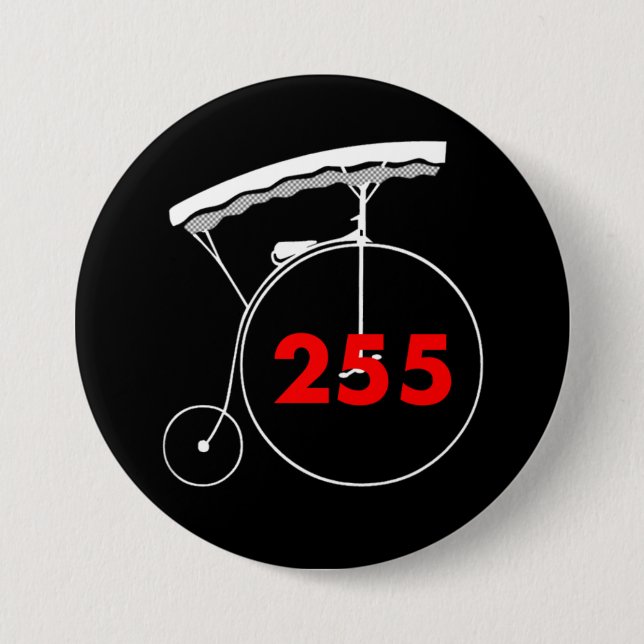 Waitress 255 pinback button (Front)