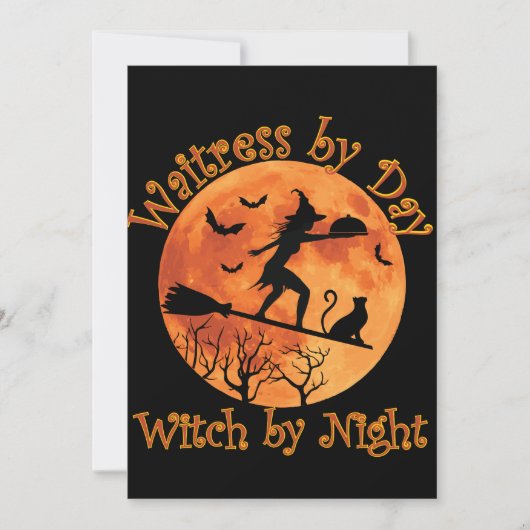 Waitress by Day Witch by Night (Front)