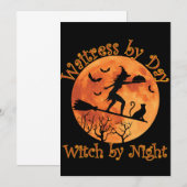 Waitress by Day Witch by Night (Front/Back)