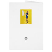 Waitress Pin Up Cards (Back)