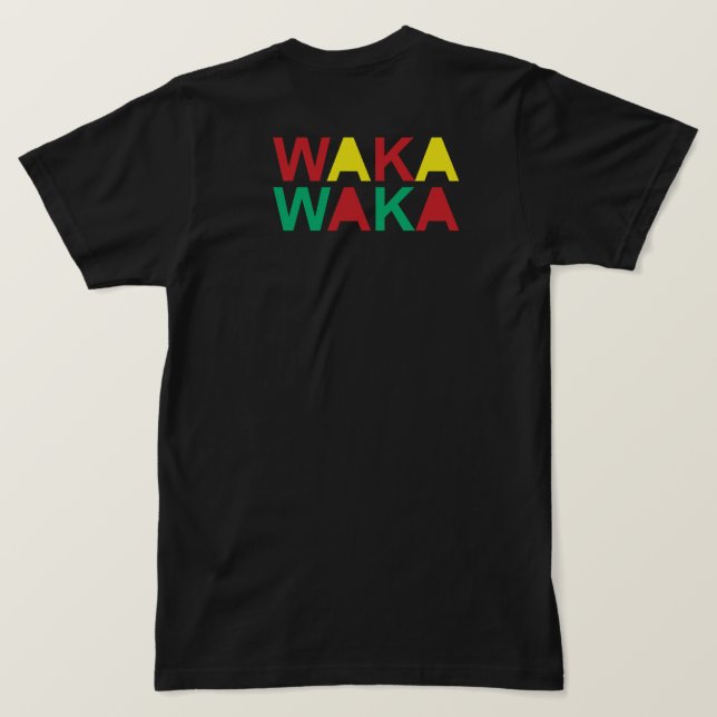 Waka waka Lion Head This Time For Africa T-Shirt | Zazzle