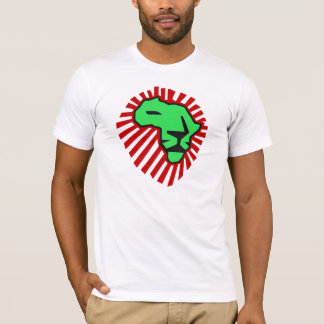 Waka waka Red Mane Green Lion Africa Shirt