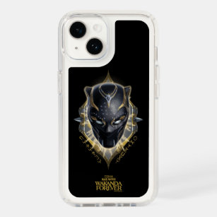 Wakanda Forever   Black Panther Head Speck iPhone 14 Case