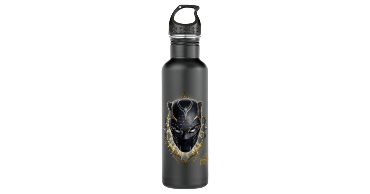 Black Panther 12oz Double Wall Vacuum Sealed Stainless Steel Kids Water  Bottle 