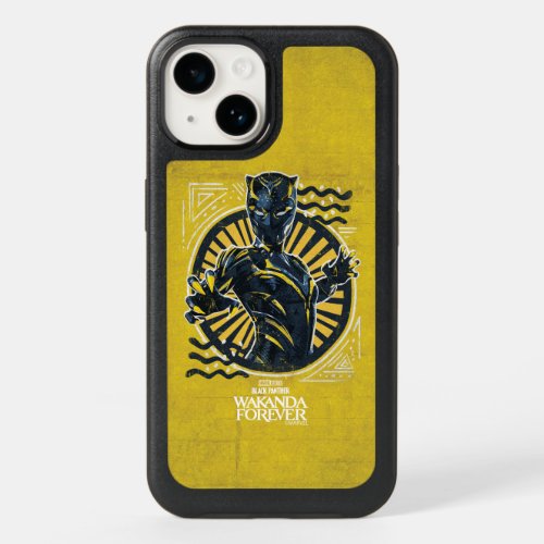 Wakanda Forever  Black Panther Painted Art OtterBox iPhone 14 Case