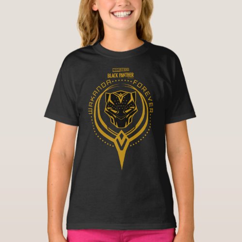 Wakanda Forever  Black Panther Sigil T_Shirt