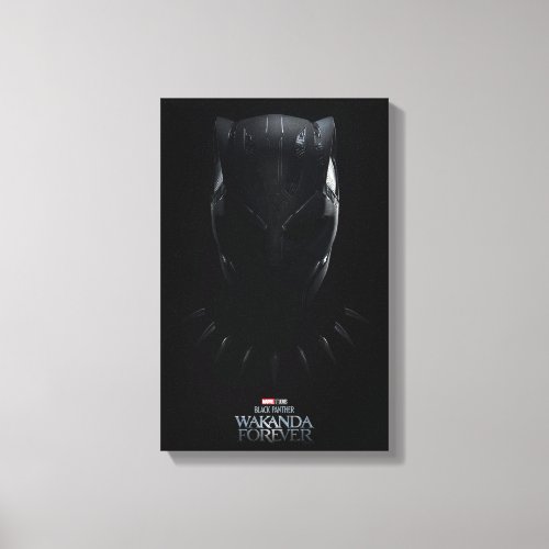 Wakanda Forever  Black Panther Theatrical Poster Canvas Print