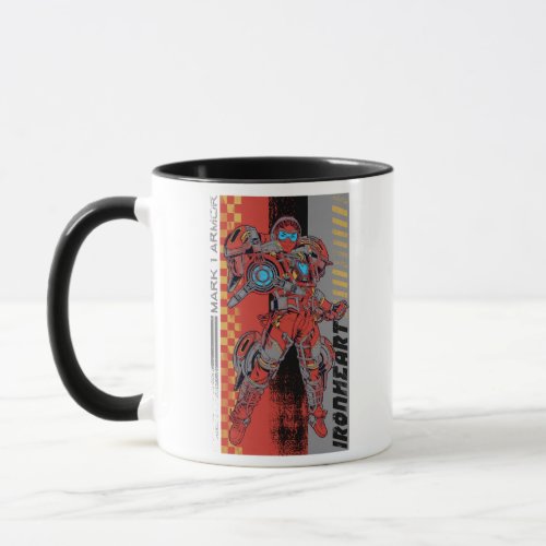 Wakanda Forever  Iron Heart Mark 1 Armor Mug