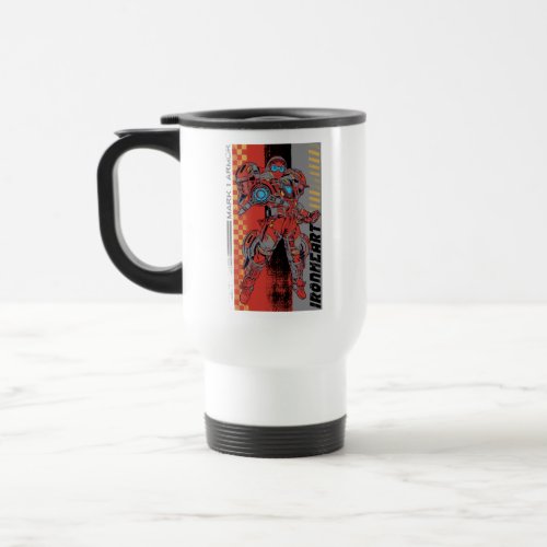 Wakanda Forever  Iron Heart Mark 1 Armor Travel Mug