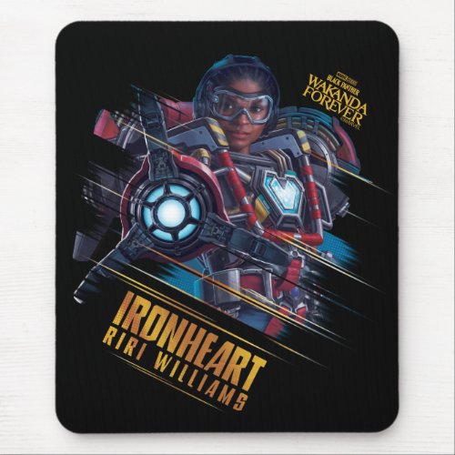 Wakanda Forever  Iron Heart Riri Williams Mouse Pad