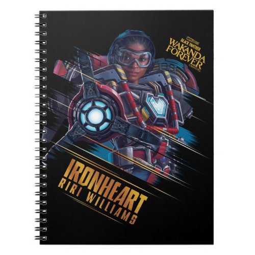Wakanda Forever  Iron Heart Riri Williams Notebook