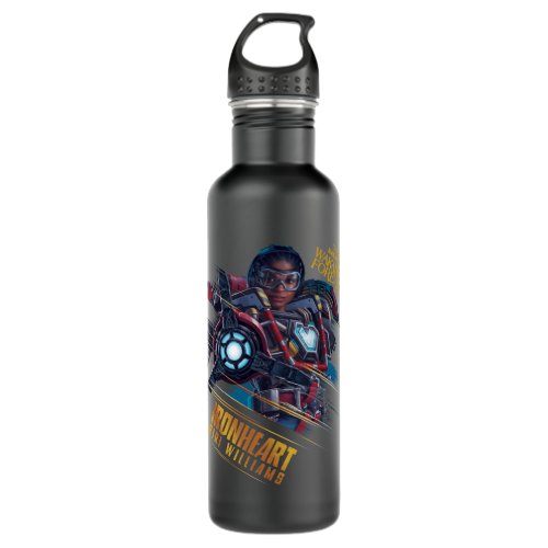 Wakanda Forever  Iron Heart Riri Williams Stainless Steel Water Bottle