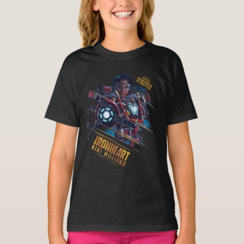 Wakanda Forever  Iron Heart Riri Williams T_Shirt