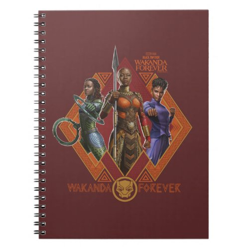 Wakanda Forever  Nakia Okoye Shuri Notebook