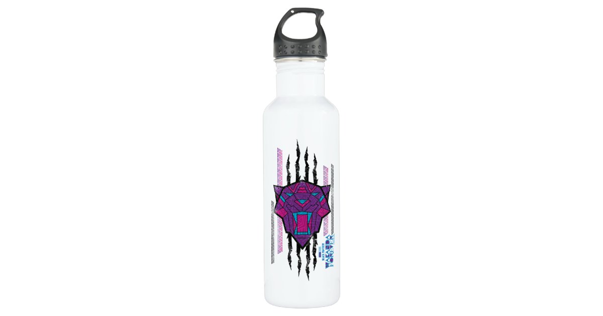 Black Panther Wakanda Forever Shuri Okoye & Nakia 24 Oz Plastic Water Bottle