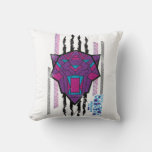 Wakanda Forever | Panther Head Claw Marks Throw Pillow at Zazzle