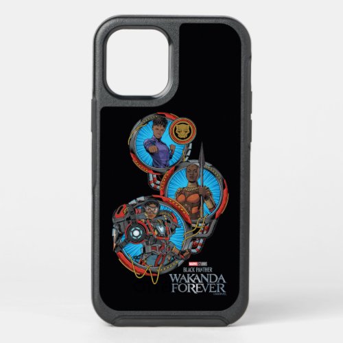 Wakanda Forever  Shuri Okoye Iron Heart OtterBox Symmetry iPhone 12 Case