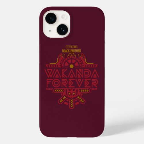 Wakanda Forever  Tribal Title Graphic Case_Mate iPhone 14 Case