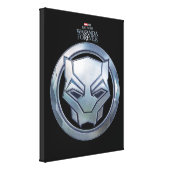 Wakanda Forever | Vibranium Black Panther Icon Canvas Print | Zazzle