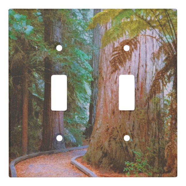 Wakawakareva Forest Light Switch Cover (Front)