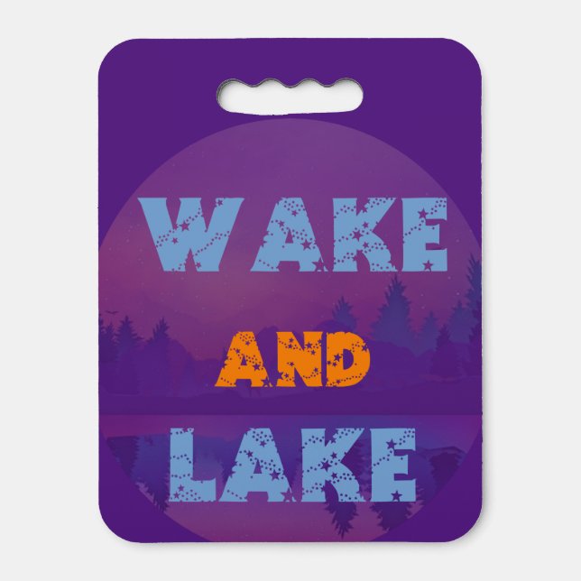 WAKE AND LAKE SEAT CUSHION (Front Vertical)