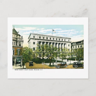 Wake County Courthouse, Raleigh North Carolina Postcard