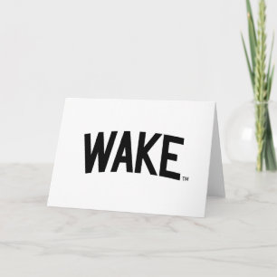 Wake Forest University   Wake Arch Card