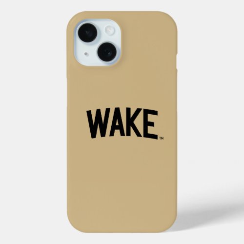Wake Forest University  Wake Arch iPhone 15 Case