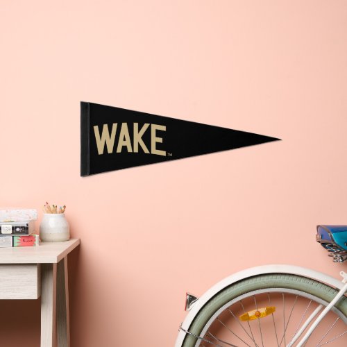 Wake Forest University  Wake Arch Pennant Flag