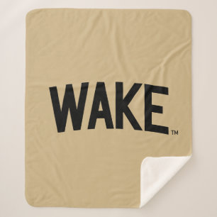 Wake Forest University   Wake Arch Sherpa Blanket