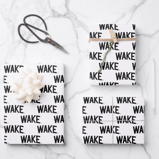 Wake Forest University | Wake Arch Wrapping Paper Sheets (Front)