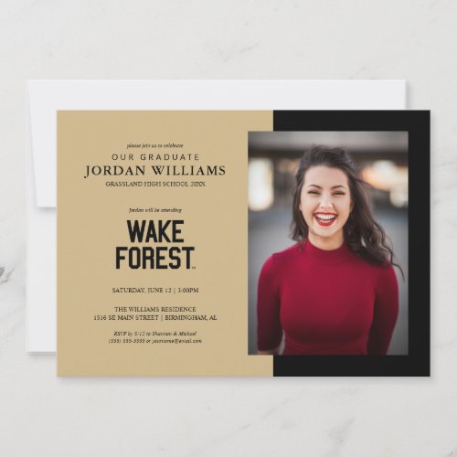 Wake Forest University  Wake Forest Announcement