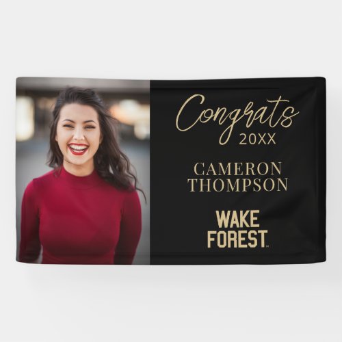 Wake Forest University  Wake Forest Banner