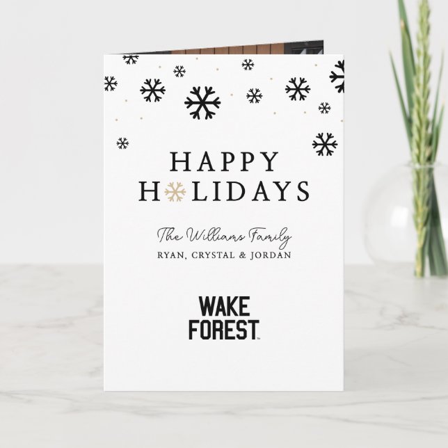 Wake Forest University | Wake Forest Holiday Card (Front)