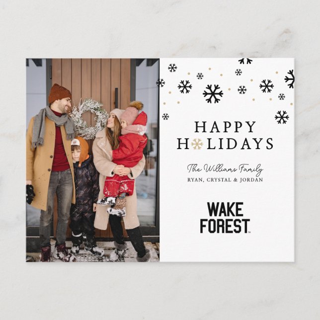 Wake Forest University | Wake Forest Holiday Postcard (Front)