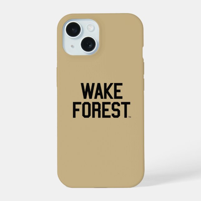 Wake Forest University | Wake Forest iPhone 15 Case (Back)
