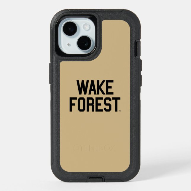 Wake Forest University | Wake Forest iPhone 15 Case (Back)
