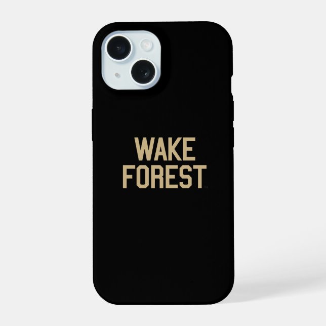 Wake Forest University | Wake Forest Iphone Case (Back)