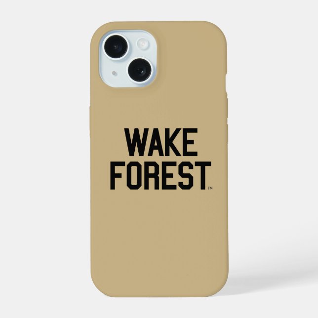 Wake Forest University | Wake Forest Iphone Case (Back)