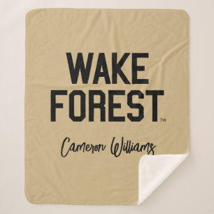 Wake Forest University Wake Forest Sherpa Blanket