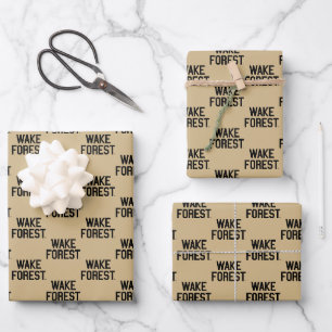 Wake Forest University Wake Forest Wrapping Paper Sheets