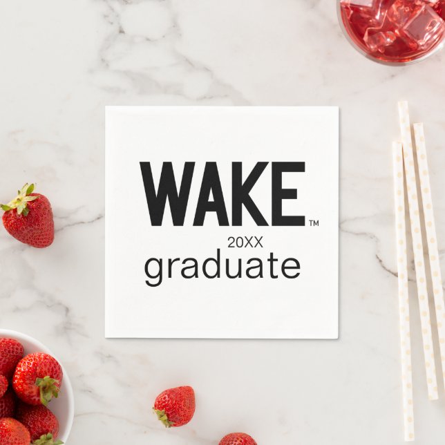 Wake Forest University | Wake Wordmark Napkins (Insitu)