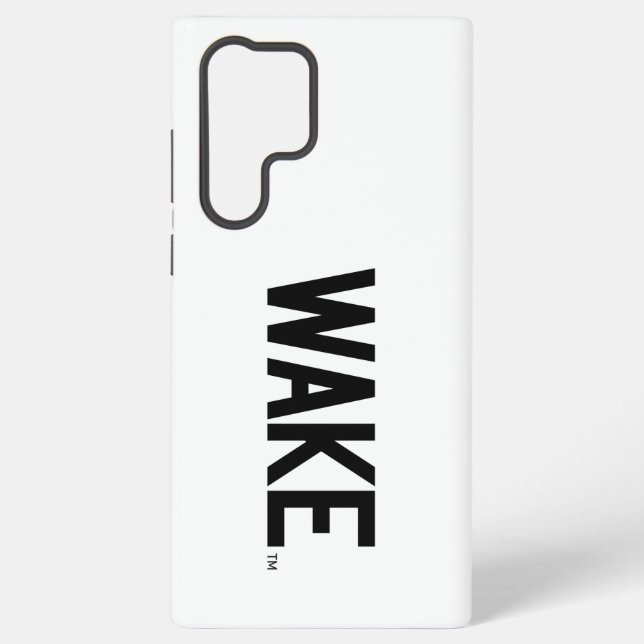 Wake Forest University | Wake Wordmark Samsung Galaxy Case (Back)