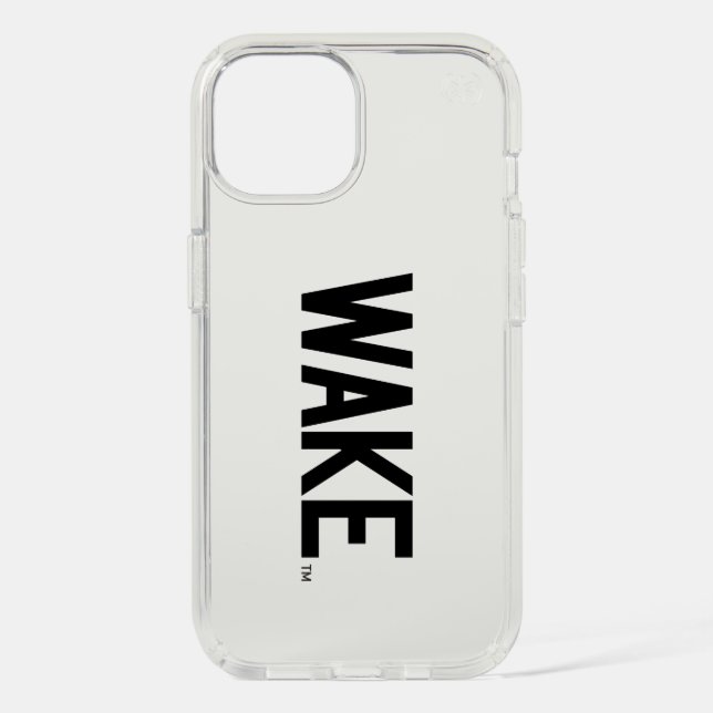 Wake Forest University | Wake Wordmark Speck iPhone Case (Front)