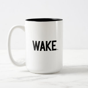 Wake Forest University Wake Wordmark Two-Tone Coffee Mug