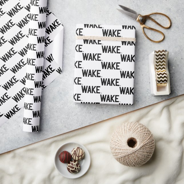 Wake Forest University | Wake Wordmark Wrapping Paper (Crafts)