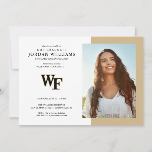 Wake Forest University  WF Announcement